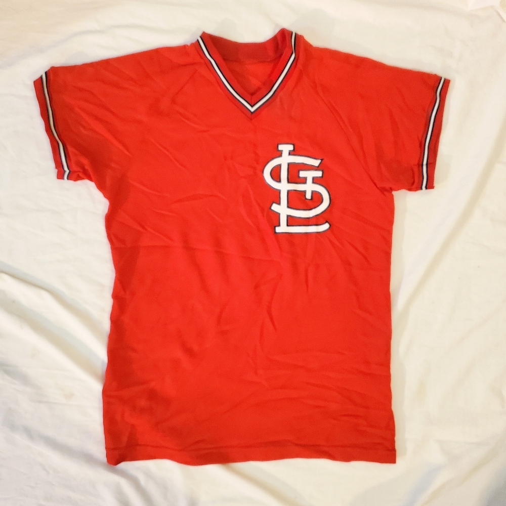 Vintage St Louis Cardinals Jersey Mens Red MLB Baseball Sports